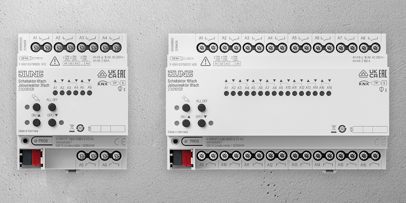 KNX Schalt- und Jalousieaktoren bei Elektro-Service Helfried Burkl in Stadtilm