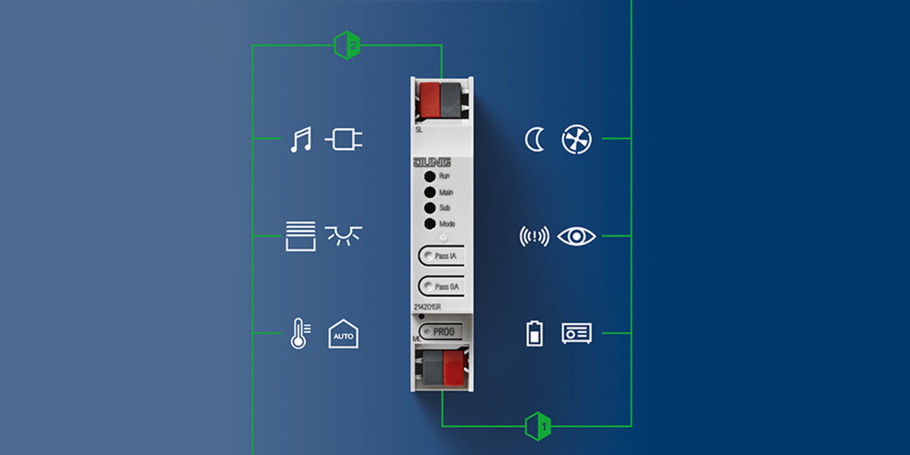 KNX Bereichs- und Linienkoppler bei Elektro-Service Helfried Burkl in Stadtilm